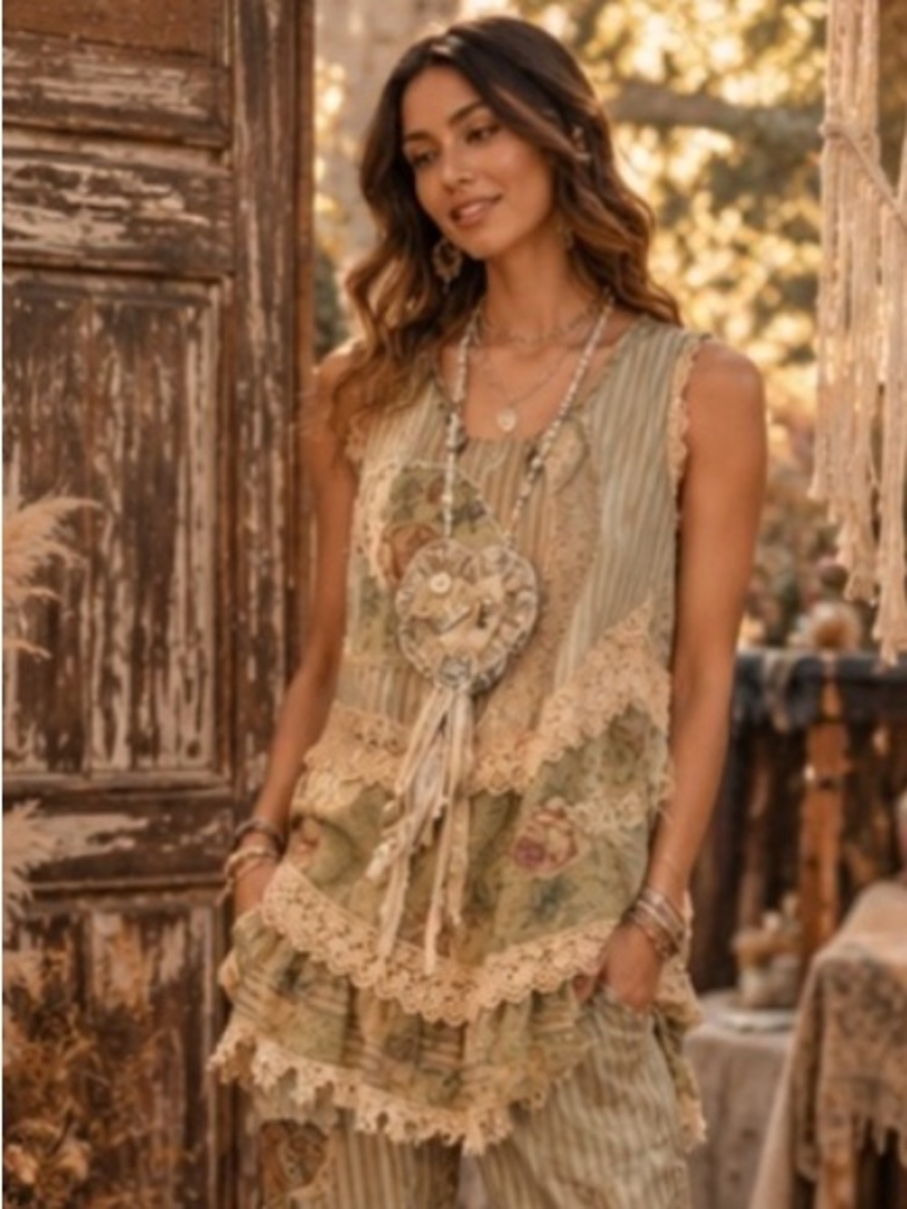A Rare Bird butterfly Strip top